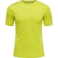newline Sport-Tshirt Core Functional (atmungsaktiv, leicht) Kurzarm limegrün Herren